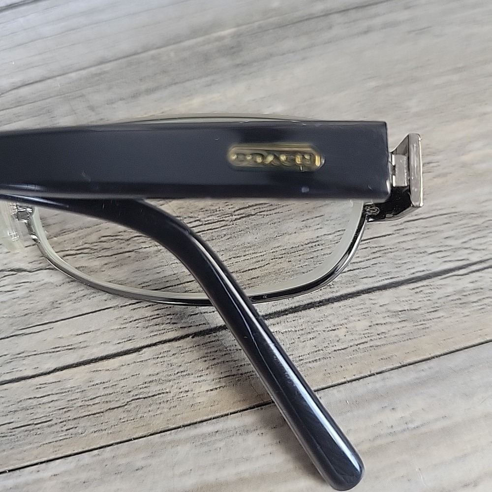 Coach HARMONY 1025 Gunmetal Eyeglasses Frames Only 51-17-135 Rectangular - Picture 8 of 13